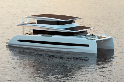 2025 Silent Yachts 80 3-Deck Enclosed